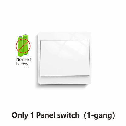 Tuya Smart life WiFi and 433MHz Light Switch,Wall Panel Switch No Need Battery,110V 220V 16A Mini Module, for Alexa Google Home